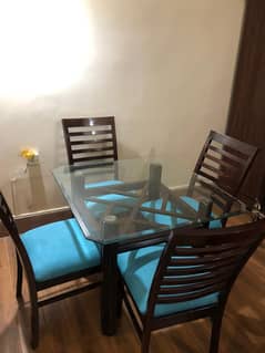 4 Chair Dining Table For Sale