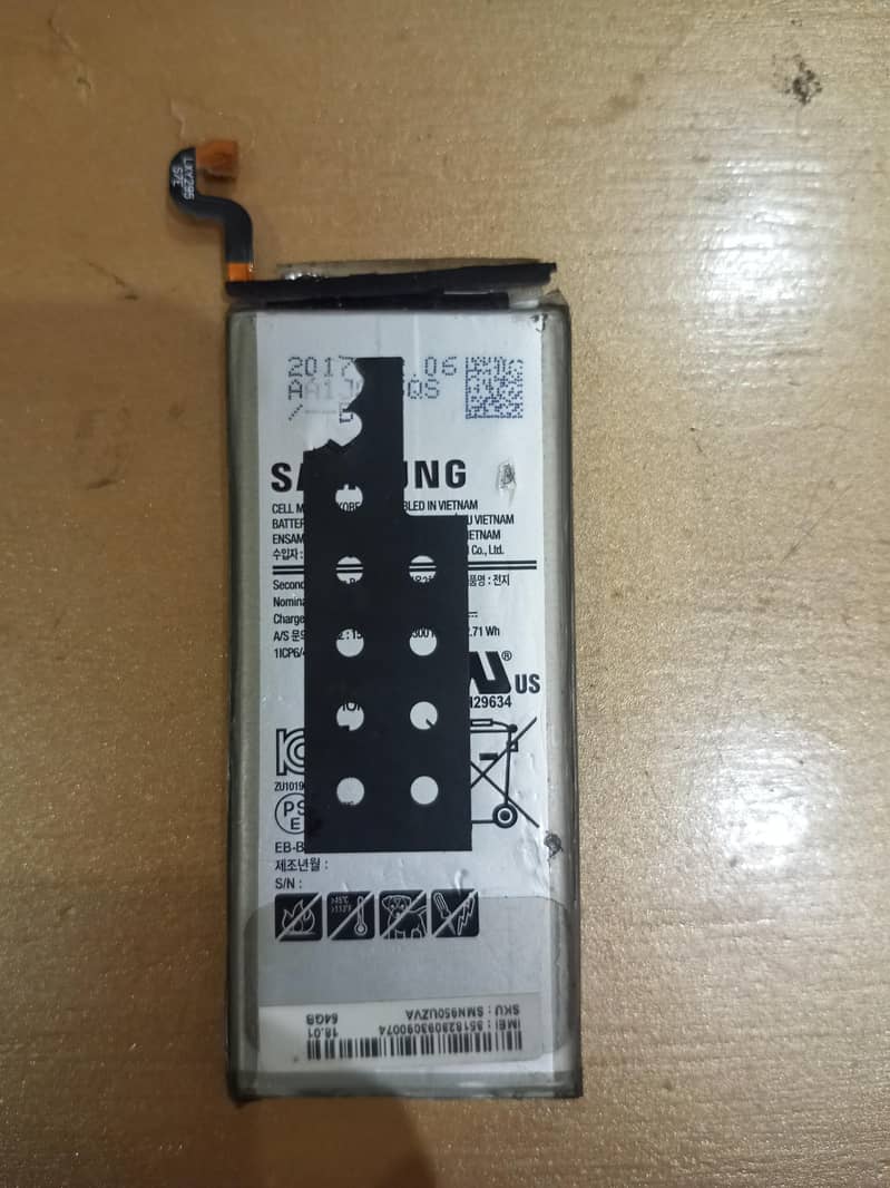 S8 Plus original battery 2017 Date 0