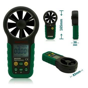 MS6252B MASTECH DIGITAL ANEMOMETER 1