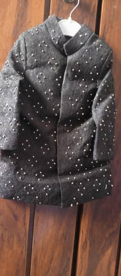 black masoori sherwani