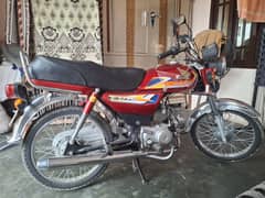 Honda 70 New Bike A One Condition Whatsapp no 03007255951