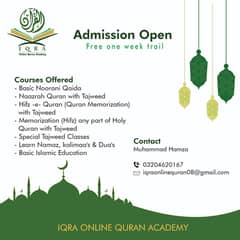 Online Quran Teacher | Learn at Home | Tajweed Quran