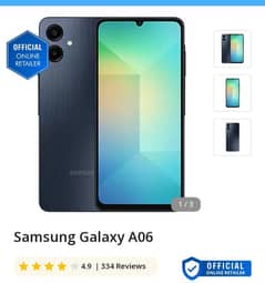 Samsung a06 4/64 with box