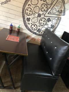 Restaurant sofa