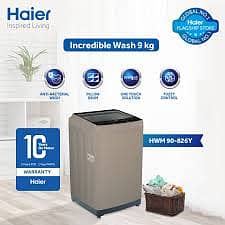 Haier Automatic 9KG Machine Available On Easy Installment Plan