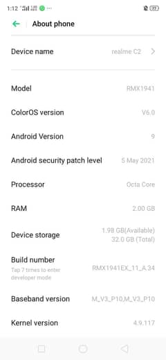 realme c2 pta approve