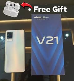 Vivo V21 with Free Gift AIRPODS PRO