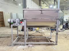 Ribbon Mixer for Tile Bond, Wanda, Spices, Detergent, Powder Chemical