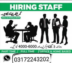 part time full time office work home base jobs available