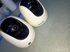 security cameras along with charger