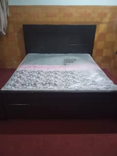 Wooden Bed With Medicated Mattress