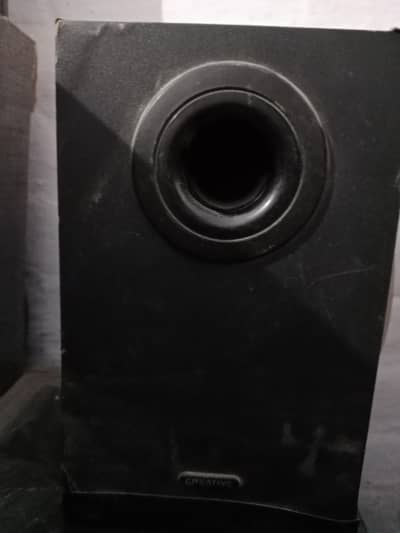 creative original subwoofer 5.25inch with box