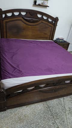 King Size Bed with Master Spring Matrress