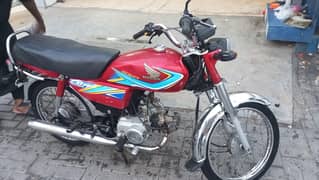 Honda CD 70 2019 Model in Good Condition