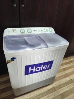Haier washing machine semiautomatic twin tub capacity 8kg