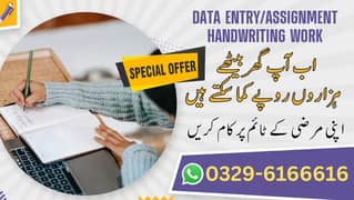 Typing job/Part Time Full Time Job / Data Entry Job /Assignment Job
