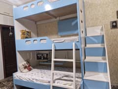 KIDS BED FOR SALE WITHOUT MATRESS SUPER FINE CONDITION 5 MONTHS USED