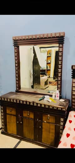 Bed dressing and side tables