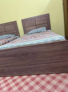 lamination bed 2 single beds