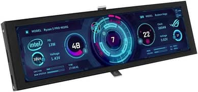 Turzx 8.8 inch IPS sensor panel screen - Gaming PC case screen