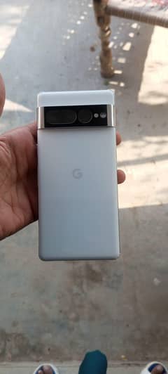 Google pixel 7 pro ( white) Dual sim approved (physical + E sim )