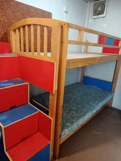 Bunk Bed with Staircase