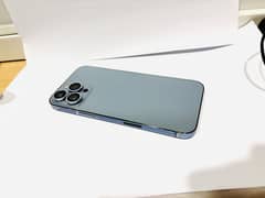 Exchange only iPhone 13 pro max 256 gb serial blue factory unlock