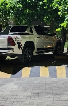 revo 2018 trd plastic roll bar and bumper