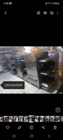conveyor oven deck oven Fryer hot plate dough mixer all machinery