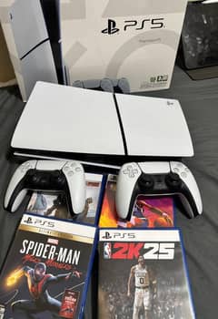 Ps5 Slim Game Disk Edition 1TB. . Whtsp 0329-9679736