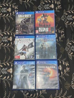 Ps4 game available different games