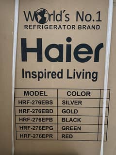 Haier Unused New Fridge / Refrigerator