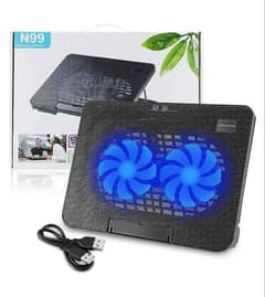 Speed-X Cooling pad with 2 fans