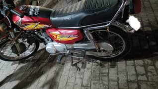 Honda 125 cc used but good condition for sale.