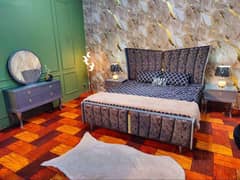 Double bed | Wooden Bed | Turkish Bed | Furniture