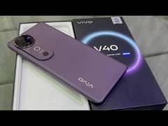 Vivo v40 10 by 10 With Complete Box 6 Month Warranty