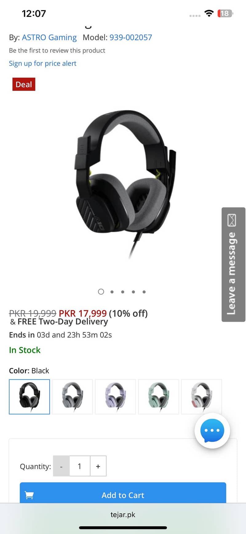 ASTRO A10 GEN2 ORIGNAL ONLY IN 3499 8