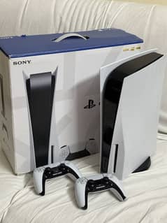 Ps5 disc edition 825gb full box 2 controllers