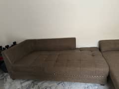 L shape 7 seater sofa for. Sale
