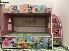 Double Story Barbie Bed