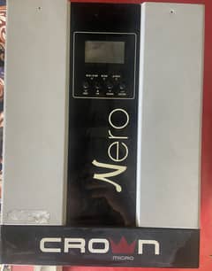 Crown inverter hybrid 3kw All ok  big panel attached ho jaty hy sath