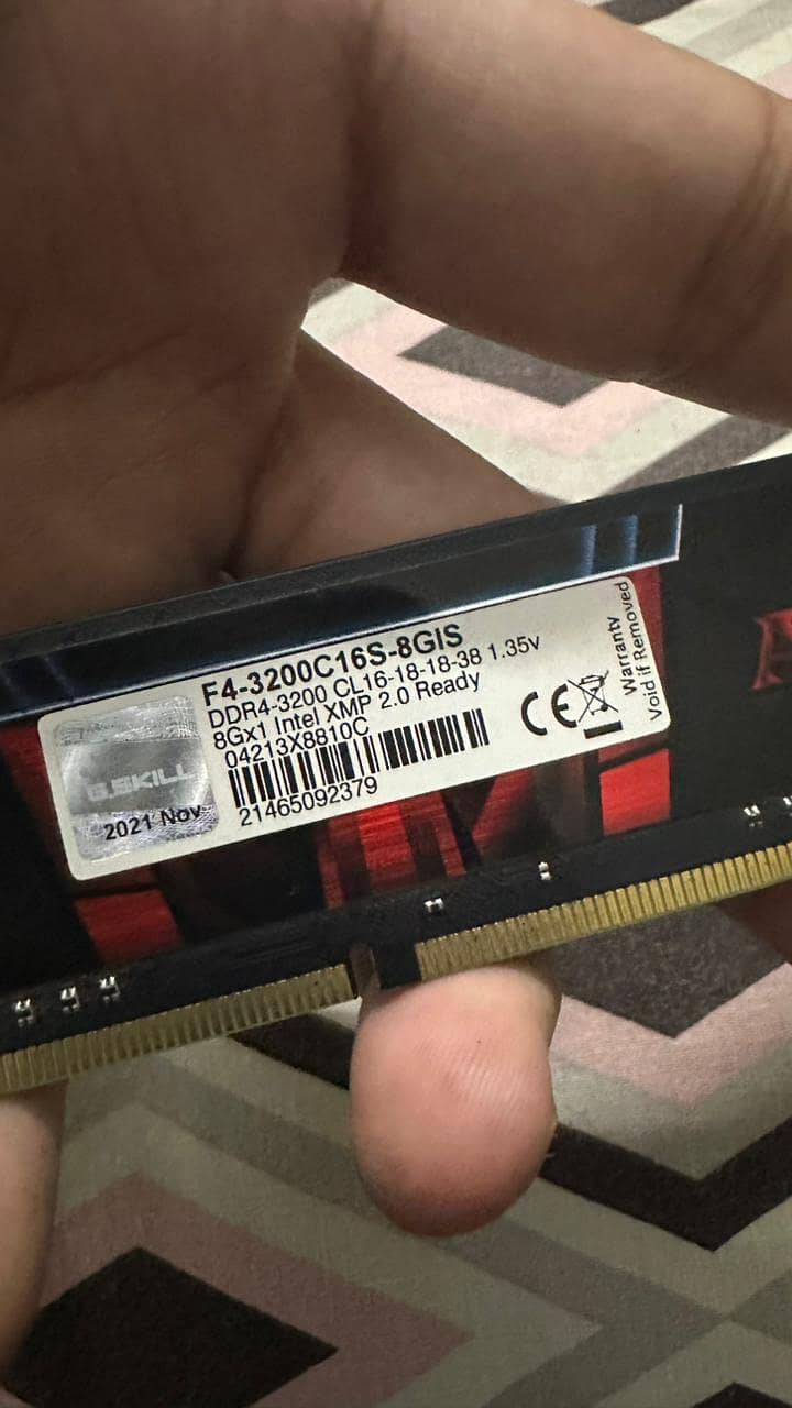 G. SKILL AEGIS DDR 4 ~ 1 8GB [3200] speed 3