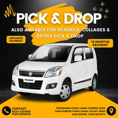 Suzuki Wagon R car pick & drop services available
