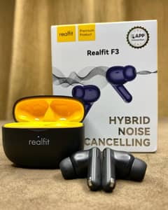 Realfit F3 ANC ENC Earbuds – Box Packed | New