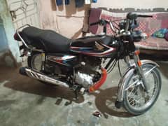 urjant sail Honda 125 seel enjan Karachi number full body new update