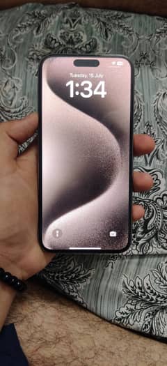 I phone 15 pro max jv natural titinium