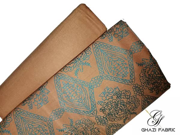 Ghazi Fabric Feroza Series Unstitched Linen 2-Piece Suit for Women (Fz series-00281/8)