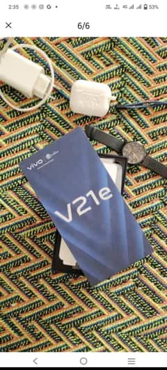 Vivo V21e _ Full Box PTA Approved Condition 10/10 , 8/128 , 64MagaPix