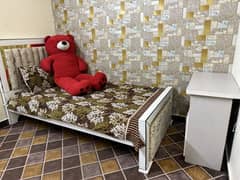 Single Bed And Studay table for sale