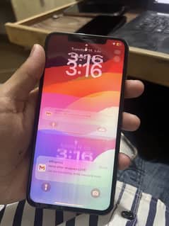 Iphone xs max 256 Factory unlock Panel change hone wala
